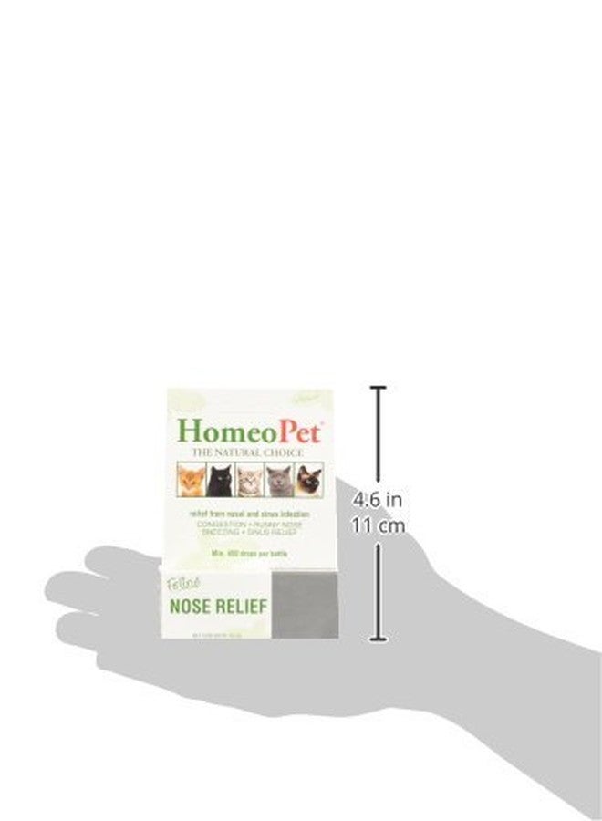 HomeoPet Feline Nose Relief, 3-Pack, 15 mL Each - Image 3